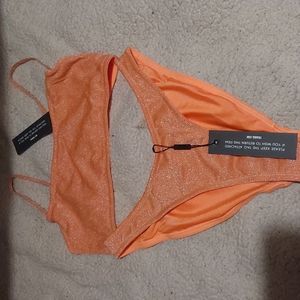 Triangl Swimwear Shimmering Orange Bikini